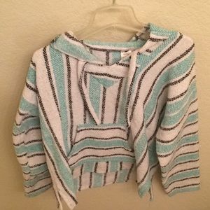 Mexican style pullover jacket